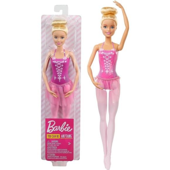 NEW, In Box -Barbie Ballerina Doll with Ballerina Outfit, Tutu, Shoes and Ballet - Picture 1 of 6